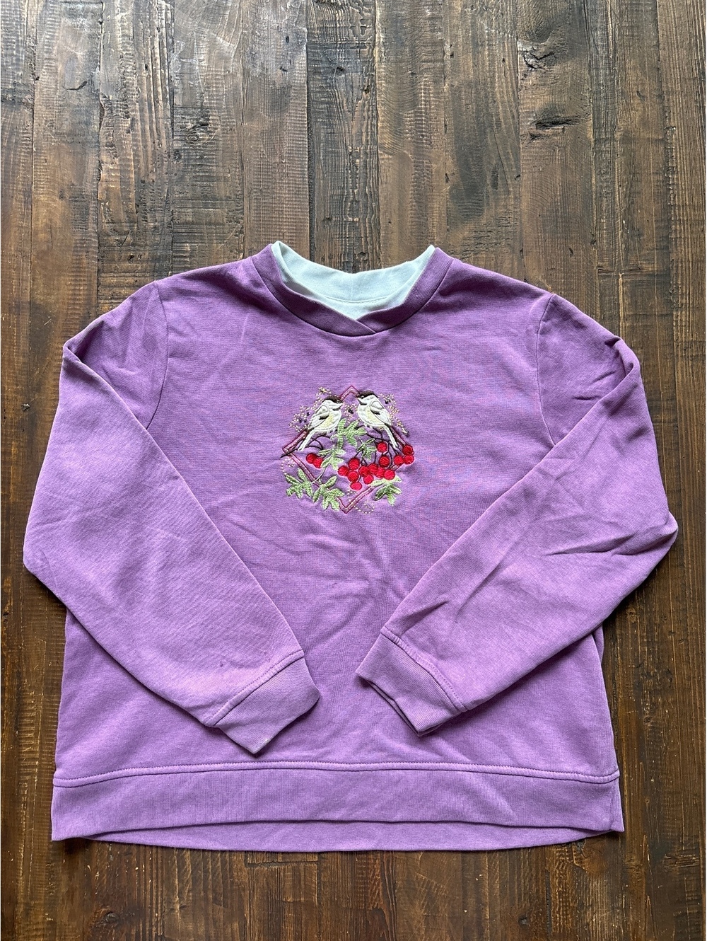 Studio Works embroidered sweatshirt